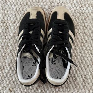 Adidas Classic Black and Tan Sneakers